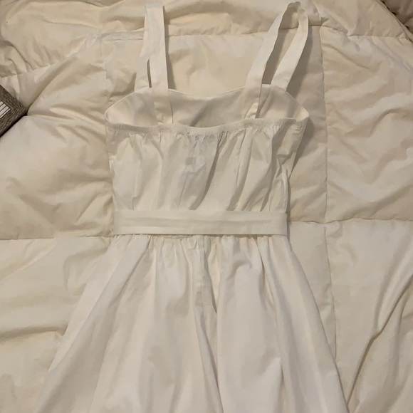 Juniors White Summer Dress - Picture 4 of 6